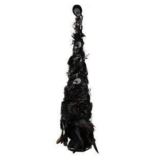 &Aacute;rbol de Navidad de Plumas Grande (2 uds.)