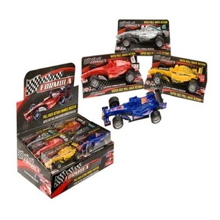 COCHE DE F&Oacute;RMULA 1 DE FRICCI&Oacute;N (12 uds.)