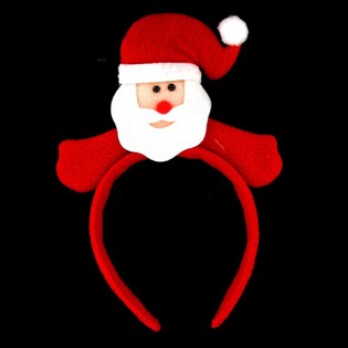 DIADEMA DE PAP&Aacute; NOEL (10 uds.)