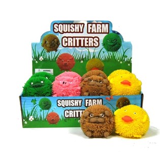 Squishy Animales de la Granja con Luz (12 uds.)