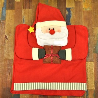 FUNDAS DE SILLA DE PAP&Aacute; NOEL DE LUJO (4 uds.)