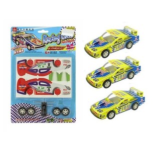 CONSTRUYE TU PROPIO COCHE DE CARRERAS 3D (12 uds.)