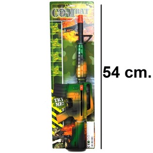 Fusil de juguete M16 con sonido (6 uds.)