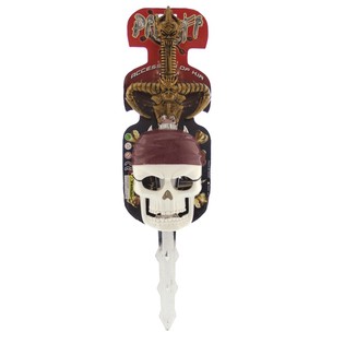 M&aacute;scara de pirata con espada grande (6 uds.)