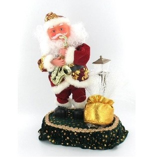 PAP&Aacute; NOEL CON MOVIMIENTO Y SAXOF&Oacute;N