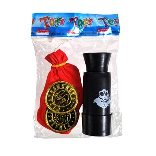 Set de juego de pirata de 4 piezas (12 uds.)