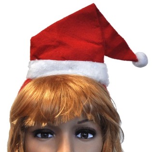 Diadema con Gorro de Pap&aacute; Noel (12 uds.)
