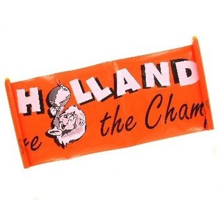 Pancarta de F&uacute;tbol Copa del Mundo 'We Are the Champions' (36 uds.)