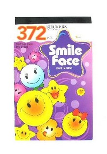 Libretas de Pegatinas Modelo: Caras Sonrientes (12 uds.)