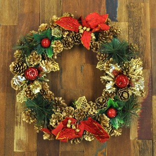 Corona de Navidad de Lujo