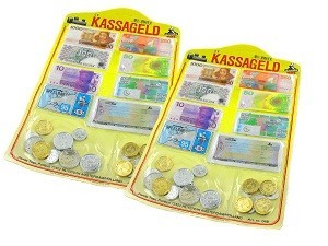 BILLETES DE DINERO DE JUGUETE (12 uds.)