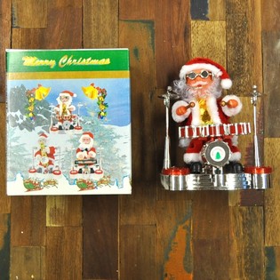 PAP&Aacute; NOEL CON BATER&Iacute;A (2 uds.)