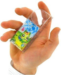 Regla con Lupa Integrada y Juego (100 uds.)