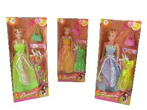 Mu&ntilde;eca con accesorios (2 uds.)