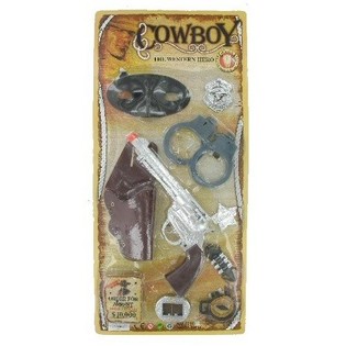 Gran Set de Vaquero en Tarjeta (6 uds.)