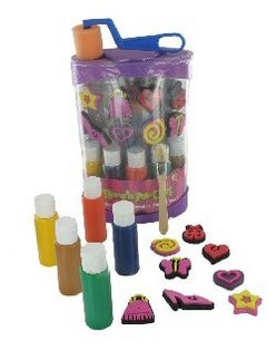 Kit de Sellos y Pintura para Ni&ntilde;as - Modelo 2