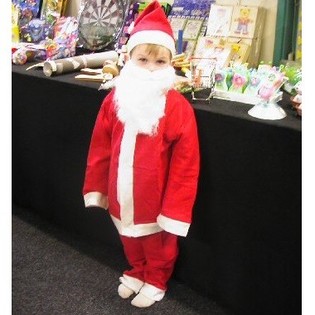 Disfraz de Pap&aacute; Noel para Ni&ntilde;os | Set de 4 Piezas