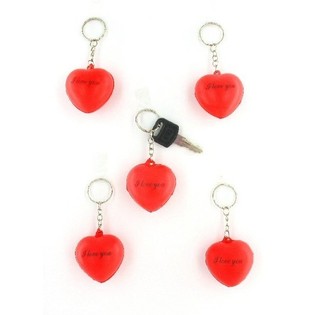 LLAVIDO EN FORMA DE CORAZ&Oacute;N (12 uds.)