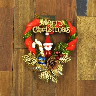 Colgador de Puerta Navide&ntilde;o Peque&ntilde;o (6 uds)