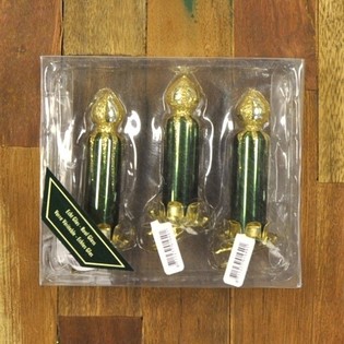 3 Velas Decorativas para &Aacute;rbol de Navidad con Clip (6 uds.)