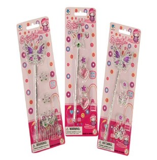 SPLENDID Set de Varita M&aacute;gica para Ni&ntilde;as en Bl&iacute;ster (12 uds.)