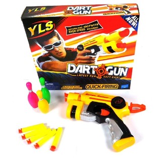 S&Uacute;PER PISTOLA - DART GUN (6 uds.)