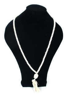 Collar Estilo Ibiza Buda Crema (1 ud)
