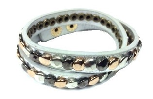 Pulsera Plata Estilo Ibiza (1 ud.)