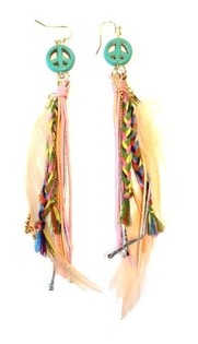 Pendientes Estilo Ibiza Peace (1 ud)