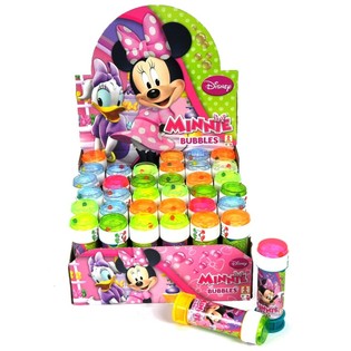 Pomperos de Jab&oacute;n Disney Minnie Mouse en Display (36 uds)