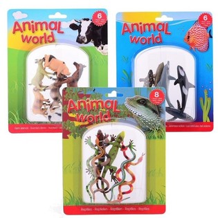 Animales de Juguete en Bl&iacute;ster (7 piezas) - B2B al por Mayor