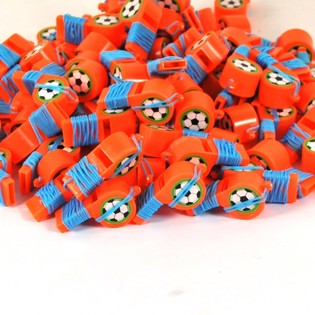 Silbatos de F&uacute;tbol (100 uds.)