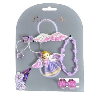 Set de accesorios para el pelo de 9 piezas para ni&ntilde;as (12 uds.)