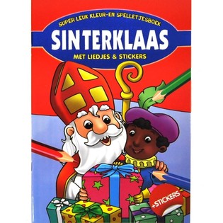 Libro de Colorear y Juegos de San Nicol&aacute;s (10 uds)