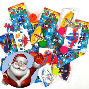 MEGA MIX DE ART&Iacute;CULOS PARA CAJA SORPRESA DE NAVIDAD (200 uds.)
