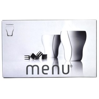 MENU - TAZA T&Eacute;RMICA BLACK CONTOUR MEDIANA 320 ML, SET DE 2
