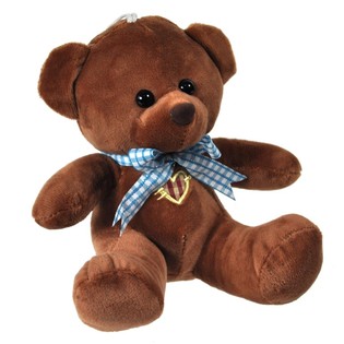 Oso de peluche de 19 cm con ventosa (12 uds.)