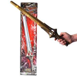 Espada con luz y sonido en bl&iacute;ster - 66 cm (4 uds.)