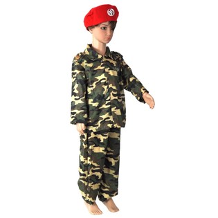 DISFRAZ DE SOLDADO PARA NI&Ntilde;OS - TALLA 8