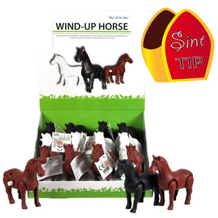 Caballos de cuerda en expositor (12 uds.)