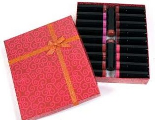 Pintalabios Mix de 5 Colores con Envase Rojo (20 uds)