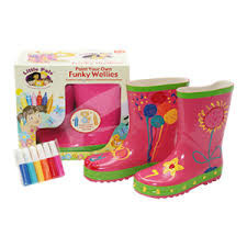 FUNKY WELLIES - COLOREA TUS PROPIAS BOTAS - ROSA / TALLA: 30