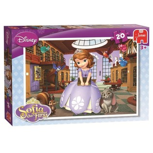 PUZZLE JUMBO DISNEY LA PRINCESA SOF&Iacute;A EN LA BIBLIOTECA 20 PIEZAS (5 uds.)