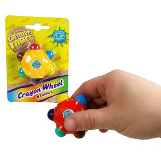 RUEDA DE TIZA MULTICOLOR EN CART&Oacute;N (24 uds.) - GADGET