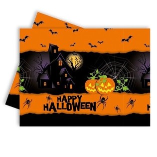 Mantel Happy Halloween 120 x 180 cm (6 uds.)