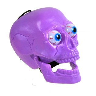 CALAVERA DE COLORES CON ILUMINACI&Oacute;N (6 uds.)