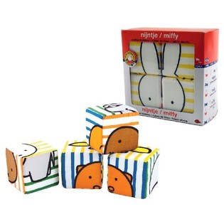 MIFFY - CUBOS DE APILAMIENTO SUAVES DE 4 PIEZAS (1 ud.)