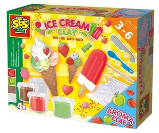 Set de Plastilina SES Helados (4 Colores) (1 ud.)