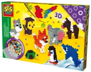SES Cuentas de planchar Animales 3D (1 ud.)