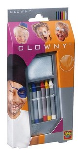Lápices de Maquillaje SES Clowny (6 colores) (1 ud.)